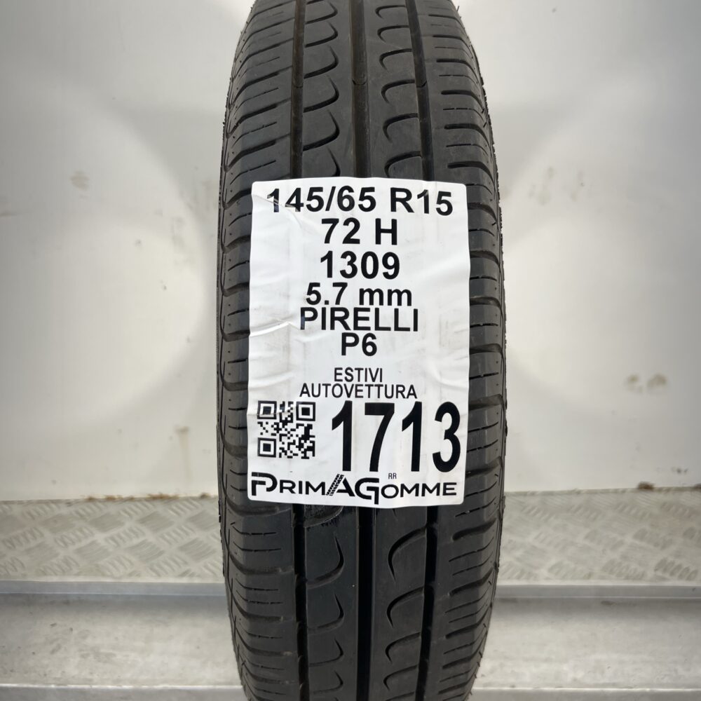 Pneumatico Usato 145 65 R15 72H Pirelli P6 81% Estivo | Gomme Usate | PrimaGomme.it Pneumatico usato 145 65 R15 Pirelli P6 - foto 7