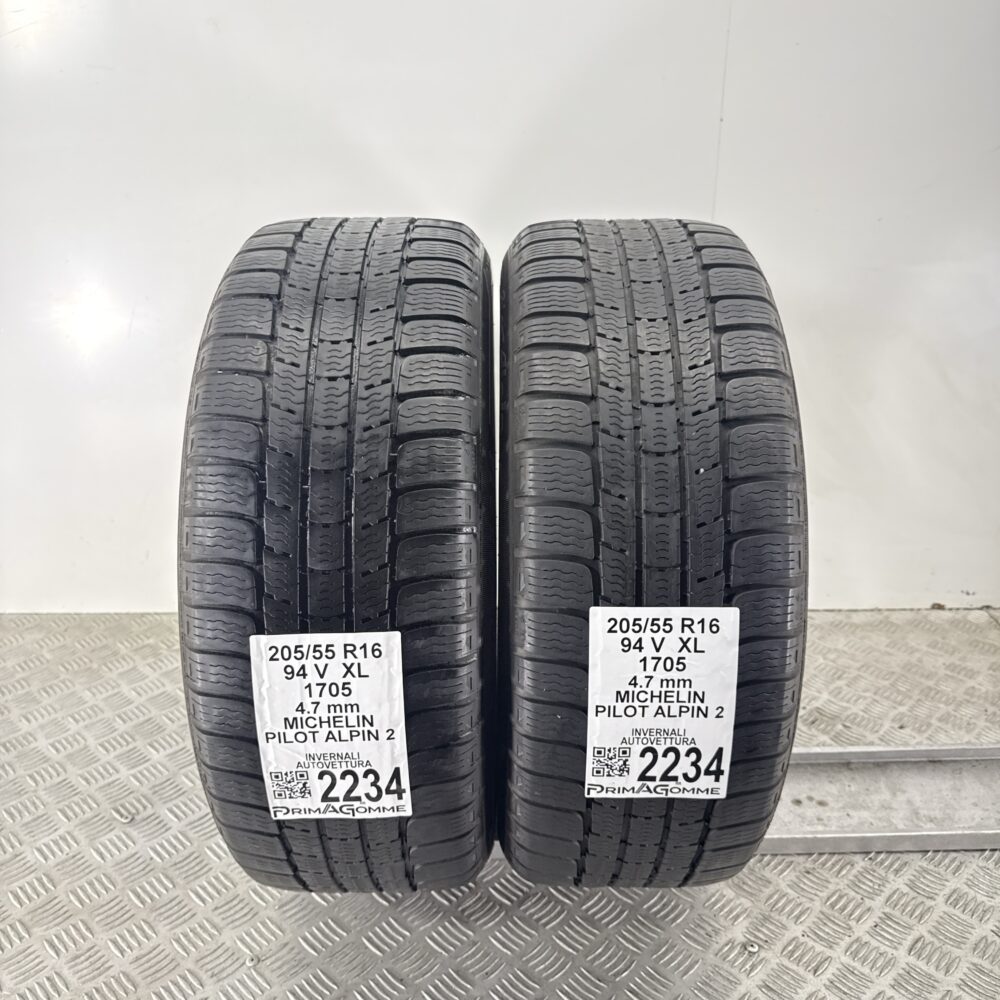 Gomme Usate 205 55 R16 XL 94V Michelin Pilot Alpin 2 Invernali | Gomme Usate | PrimaGomme.it Gomme usate 205 55 R16 Michelin Pilot Alpin 2 - foto 11
