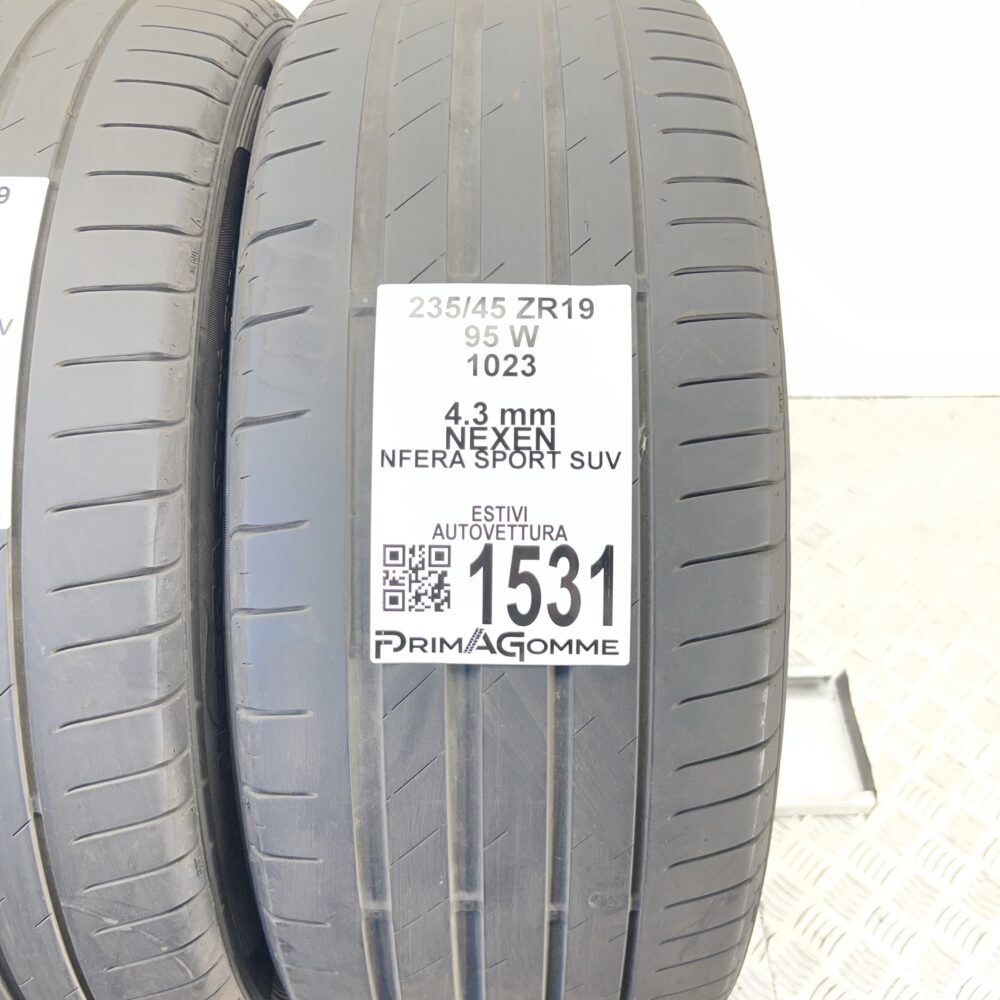Gomme Usate 235 45 ZR19 95W Nexen Nfera Sport SUV Estive | Gomme Usate | PrimaGomme.it Gomme Usate 235 45 ZR19 95W Nexen Nfera Sport SUV Estive - immagine 2
