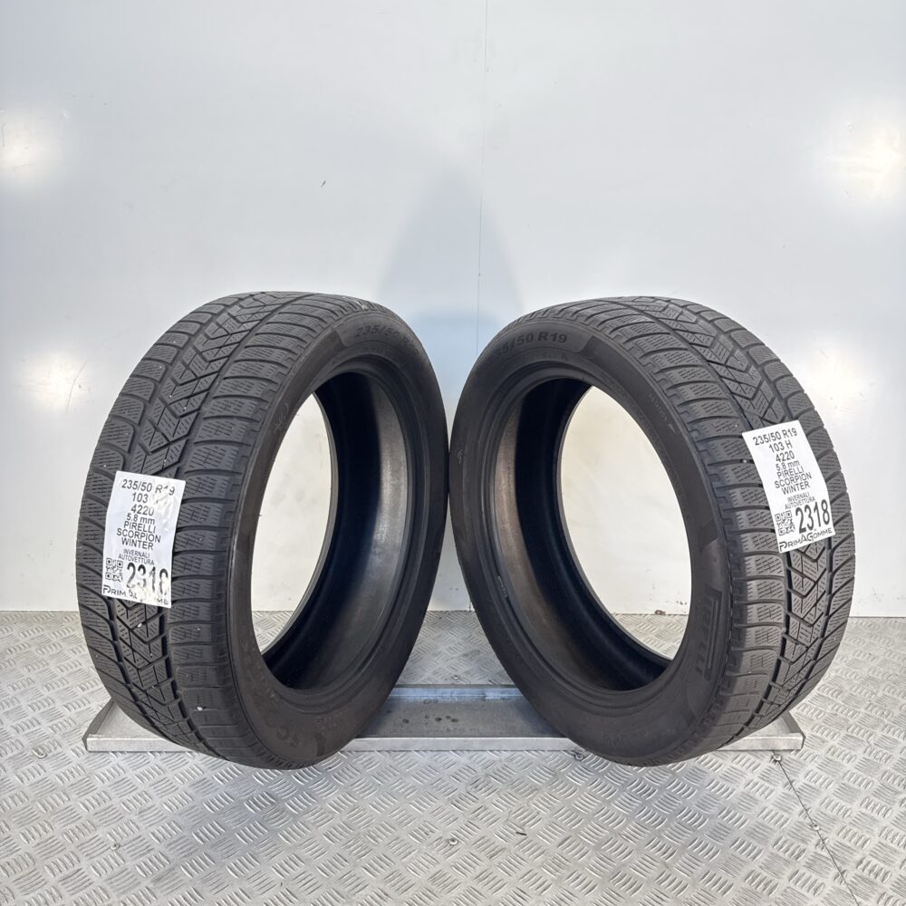 Gomme Usate 235 50 R19 103H Pirelli Scorpion Winter 83% Invernali | Gomme Usate | PrimaGomme.it Gomme usate 235 50 R19 Pirelli Scorpion Winter - foto 4