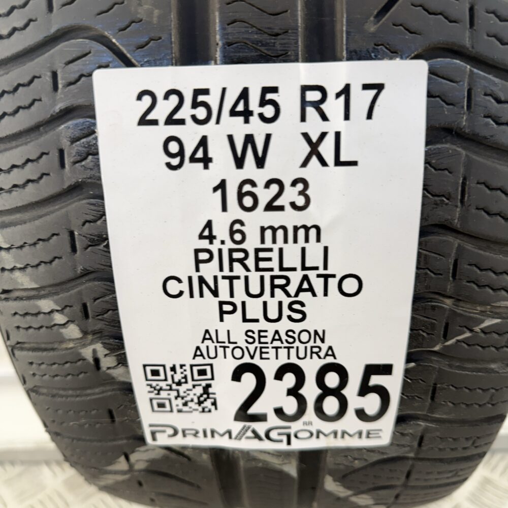 Gomma Usata 225 45 R17 XL 94W Pirelli Cinturato Plus 4 Stagioni | Gomme Usate | PrimaGomme.it Gomma usata 225 45 R17 Pirelli Cinturato Plus - foto 7