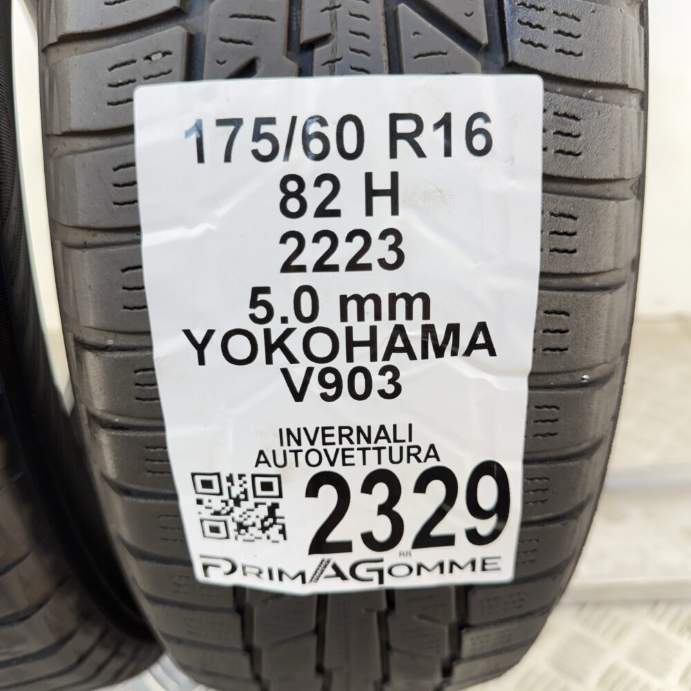 Gomme Usate 175 60 R16 82H Yokohama V903 71% Invernali | Gomme Usate | PrimaGomme.it Gomme usate 175 60 R16 Yokohama V903 - foto 8
