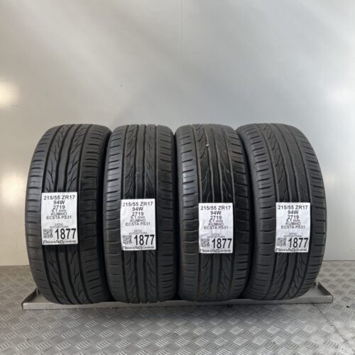 Pneumatici Usati 215 55 ZR17 94W Kumho Ecsta PS31 87% Estive