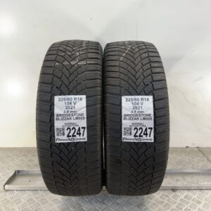 Gomme Usate 225 60 R18 104V Bridgestone Blizzak LM005 Invernali