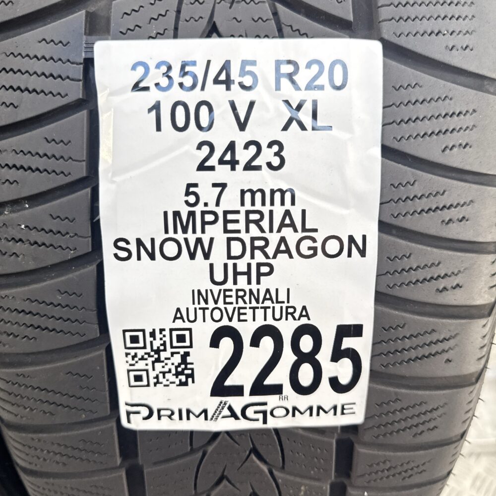 Gomme Usate 235 45 R20 XL 100V Imperial Snow Dragon UHP 81% Invernali | Gomme Usate | PrimaGomme.it Gomme usate 235 45 R20 Imperial Snow Dragon UHP - foto 10
