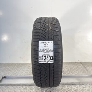 Gomma Usata 225 60 R17 99H Continental Winter Contact TS850P 71% Invernale