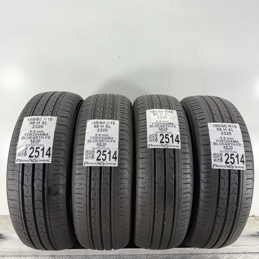 Gomme Usate 185 60 R15 XL 88H Yokohama BluEarth-FE AE30 83% Estive | Gomme Usate | PrimaGomme.it Gomme usate 185 60 R15 Yokohama BluEarth-FE AE30 - foto 7