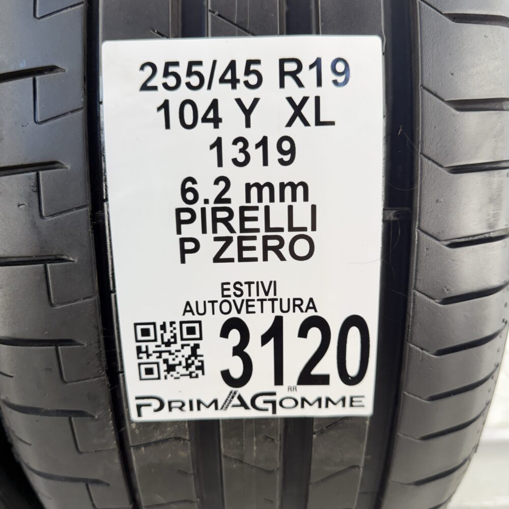 Gomme Usate 255 45 R19 XL 104Y Pirelli P Zero 89% Estive | Gomme Usate | PrimaGomme.it Gomme usate 255 45 R19 Pirelli P Zero - foto 10