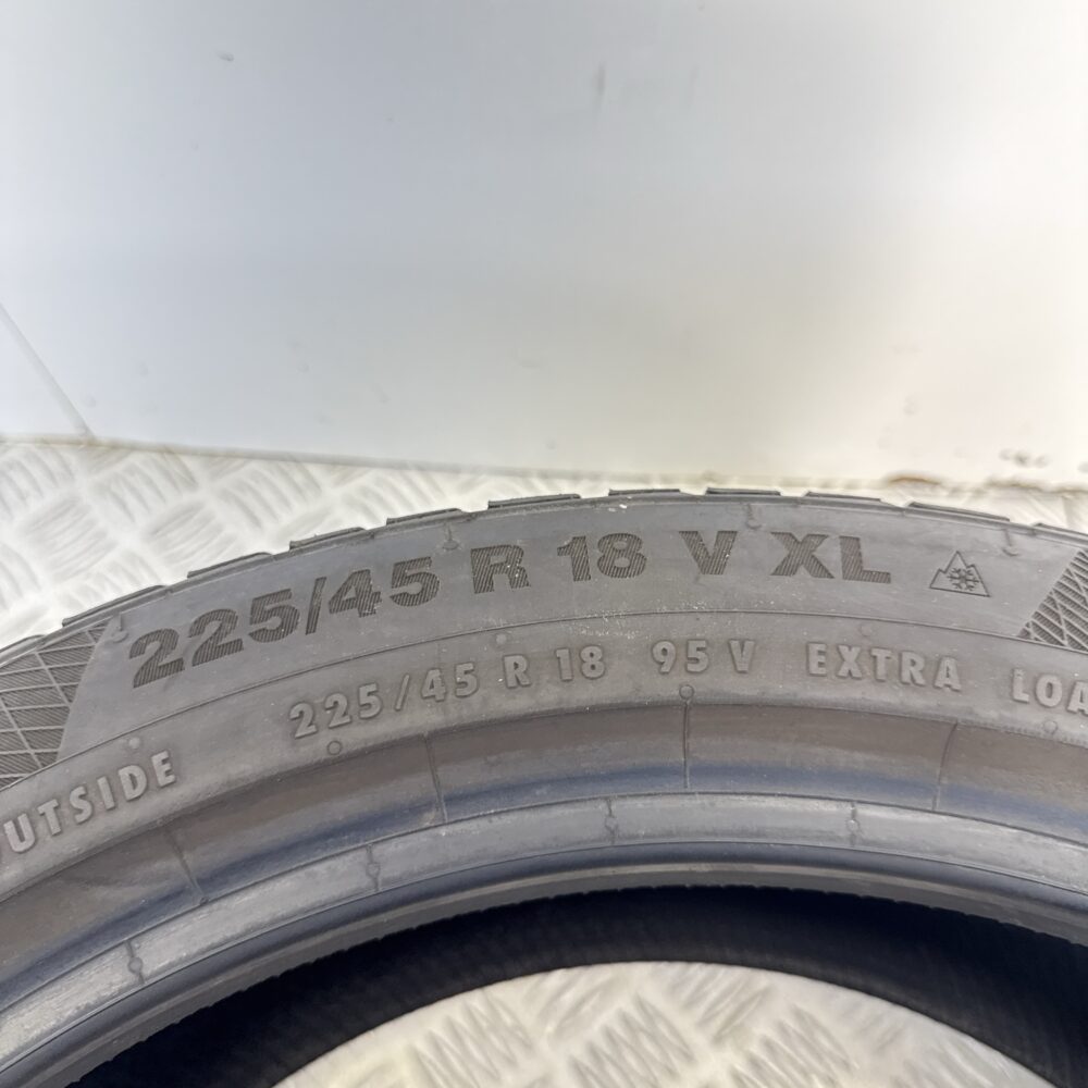 Gomma Usata 225 45 R18 95V CONTINENTAL WINTER CONTACT TS850P Invernale | Gomme Usate | PrimaGomme.it Gomma usata 225 45 R18 CONTINENTAL WINTER CONTACT TS850P - foto 4