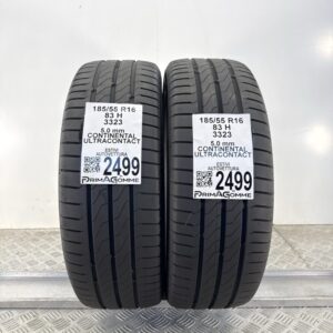 Gomme Usate 185 55 R16 83H Continental UltraContact 71% Estive