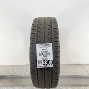 Gomma Usata 205 65 R16C 107/105T Esa Tecar Supergrip Van Invernale