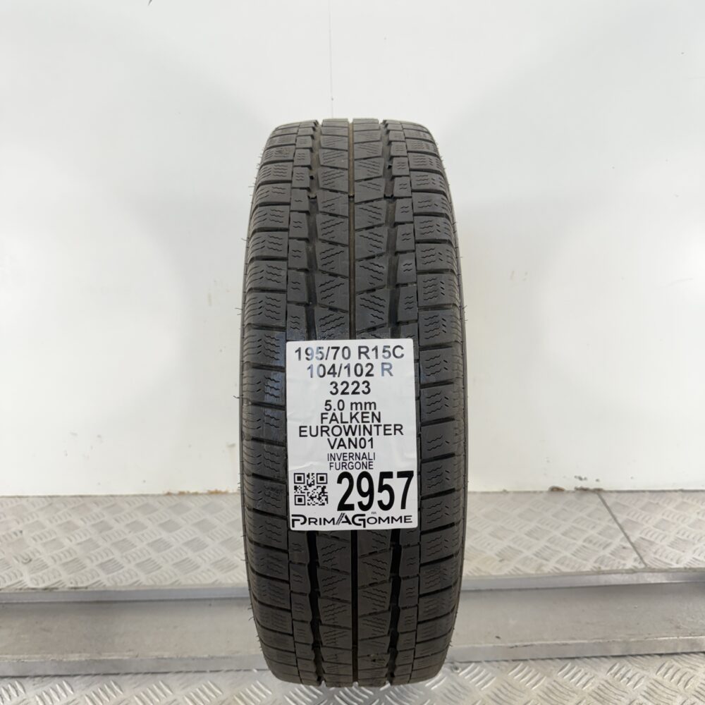 Gomma Usata 195 70 R15C 104/102R Falken Eurowinter VAN01 Invernale | Gomme Usate | PrimaGomme.it Gomma usata 195 70 R15C Falken Eurowinter VAN01 - foto 10