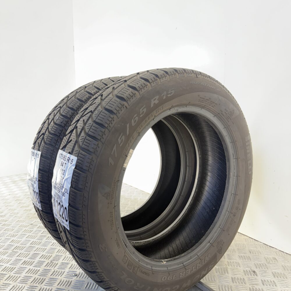 Gomme Usate 175 65 R15 84T Pirelli SnowControl Winter 190 71% Invernali | Gomme Usate | PrimaGomme.it Gomme usate 175 65 R15 Pirelli SnowControl Winter 190 - foto 8