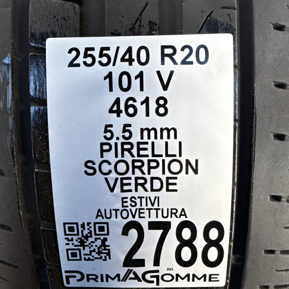 Gomme Usate 255 40 R20 101V Pirelli Scorpion Verde 79% Estive | Gomme Usate | PrimaGomme.it Gomme usate 255 40 R20 Pirelli Scorpion Verde - foto 15