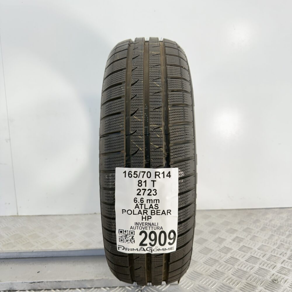 Gomma Usata 165 70 R14 81T Atlas Polar Bear HP 83% Invernale | Gomme Usate | PrimaGomme.it Gomma usata 165 70 R14 Atlas Polar Bear HP - foto 9