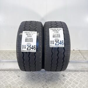 Gomme Usate 195 55 R10C 98/96P Maxxis Estive