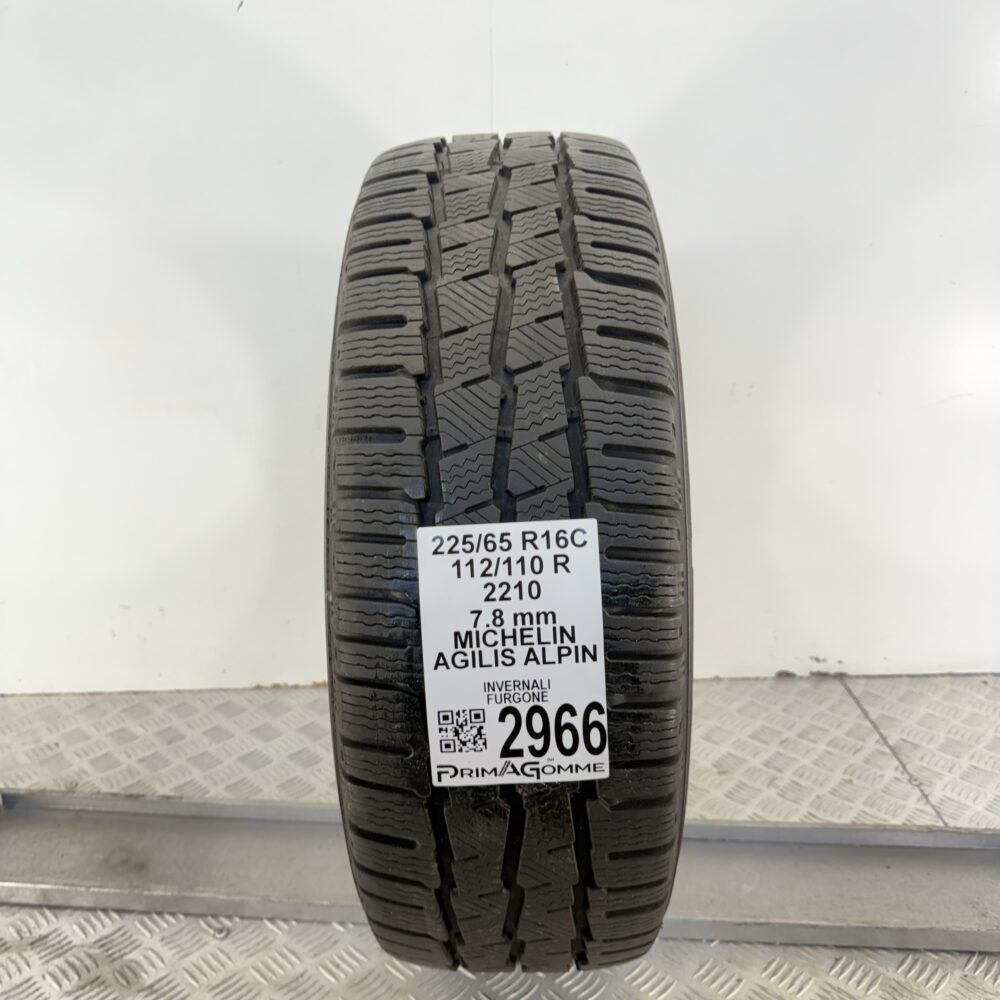 Gomma Usata 225 65 R16C 112/110R Michelin Agilis Alpin 87% Invernale | Gomme Usate | PrimaGomme.it Gomma usata 225 65 R16C Michelin Agilis Alpin - foto 10