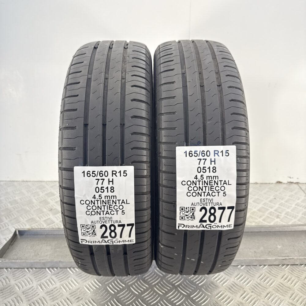Gomme Usate 165 60 R15 77H Continental ContiEco Contact 5 Estive | Gomme Usate | PrimaGomme.it Gomme usate 165 60 R15 Continental ContiEco Contact 5 - foto 11