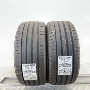 Gomme Usate 235 40 ZR19 XL 96Y Vredestein Ultrac Pro 76% Estive