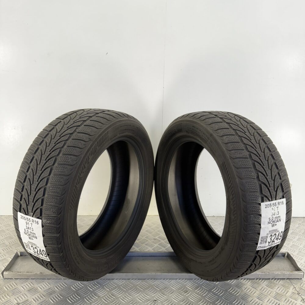 Gomme Usate 205 55 R16 91T Nokian W+ 86% Invernali | Gomme Usate | PrimaGomme.it Gomme usate 205 55 R16 Nokian W+