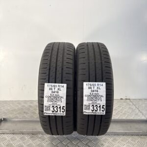 Gomme Usate 175 65 R14 XL 86T Continental ContiEco Contact 5 71% Estive