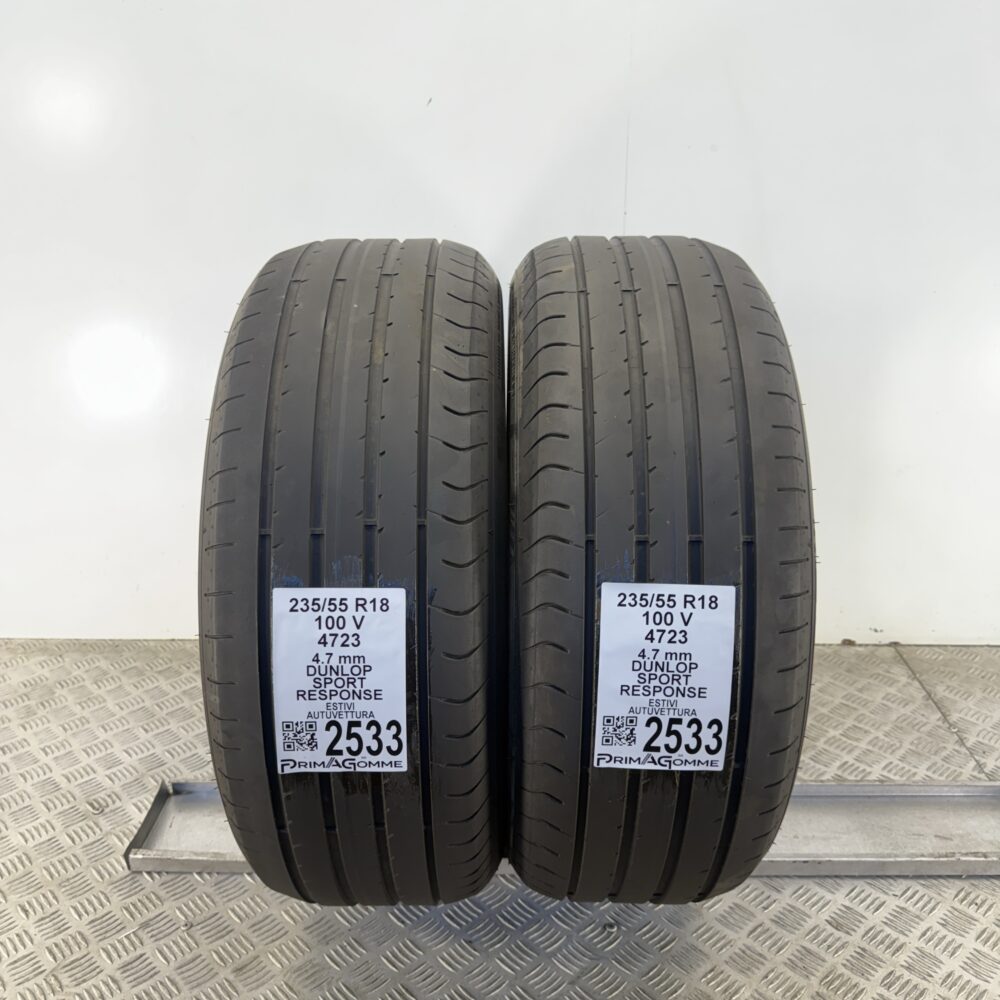 Gomme Usate 235 55 R18 100V Dunlop Sport Response Estive | Gomme Usate | PrimaGomme.it Gomme usate 235 55 R18 Dunlop Sport Response - foto 8