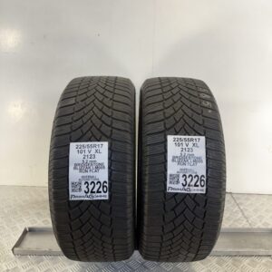 Gomme Usate 225 55 R17 XL 101V Bridgestone Blizzak LM005 RunFlat 74% Invernali