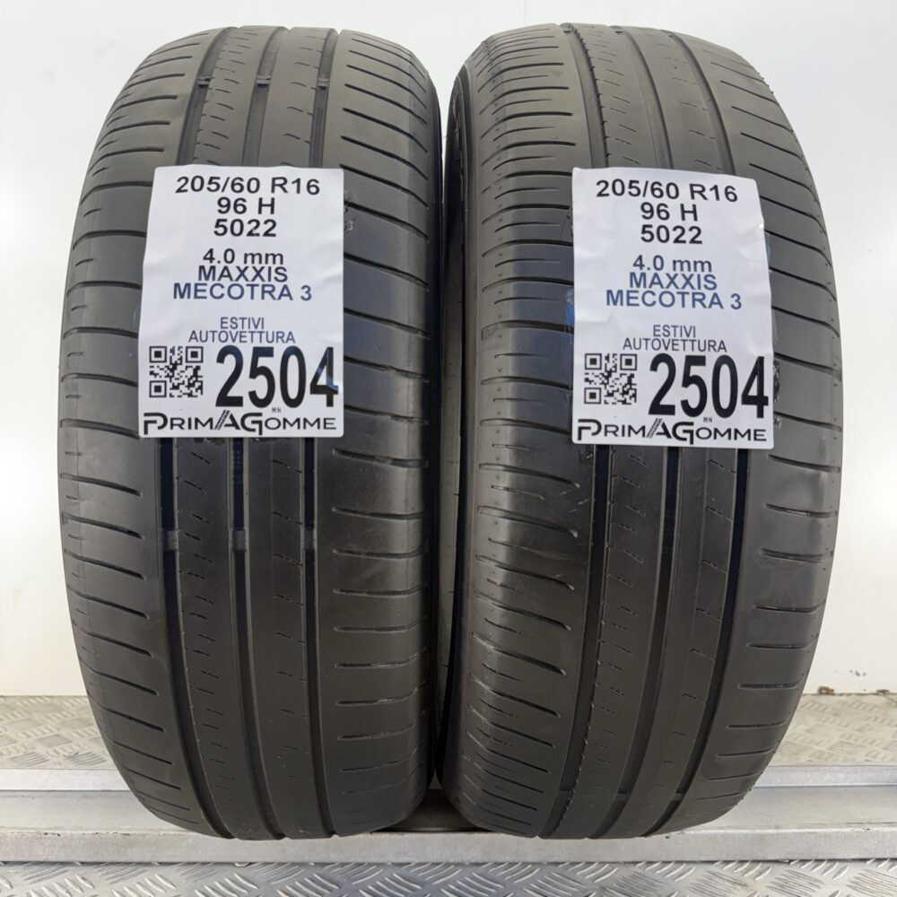 Gomme Usate 205 60 R16 96H Maxxis Mecotra 3 Estive | Gomme Usate | PrimaGomme.it Gomme usate 205 60 R16 Maxxis Mecotra 3 - foto 6