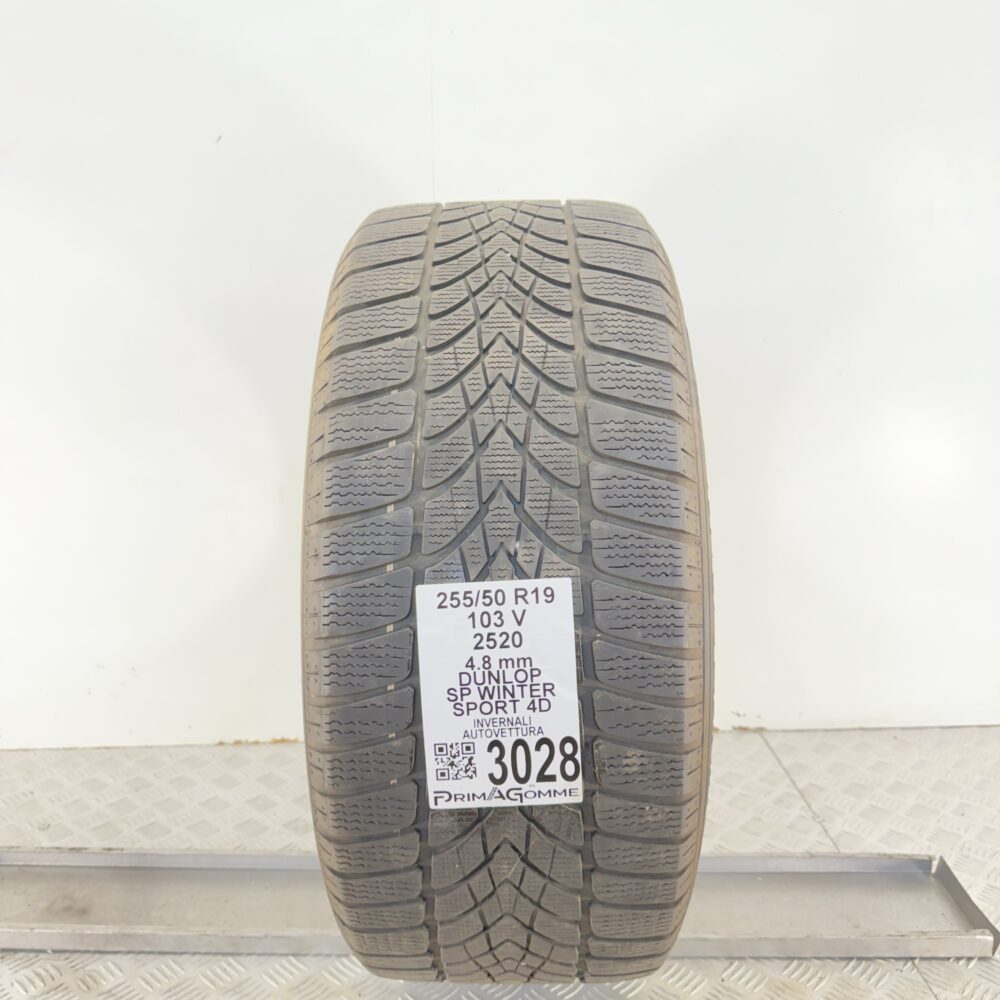 Gomma Usata 255 50 R19 103V Dunlop SP Winter Sport 4D Invernale | Gomme Usate | PrimaGomme.it Gomma usata 255 50 R19 Dunlop SP Winter Sport 4D - foto 10