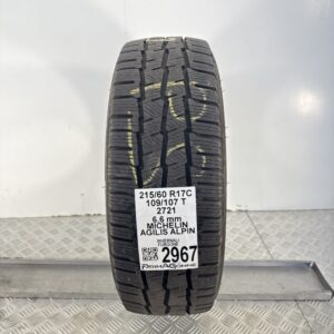 Gomma Usata 215 60 R17C 109/107T Michelin Agilis Alpin 73% Invernale