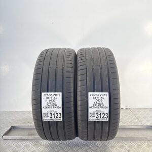 Gomme Usate 225 35 ZR19 XL 88Y Falken Azenis FK520 73% Estive