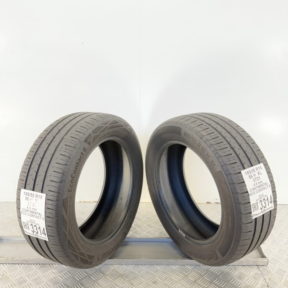 Gomme Usate 185 55 R15 XL 86H Continental Eco Contact 6 Estive | Gomme Usate | PrimaGomme.it Gomme usate 185 55 R15 Continental Eco Contact 6 - foto 6