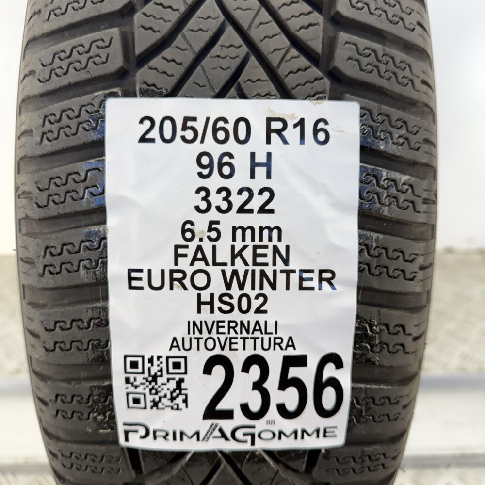 Gomma Usata 205 60 R16 96H Falken Euro Winter HS02 81% Invernale | Gomme Usate | PrimaGomme.it Gomma usata 205 60 R16 Falken Euro Winter HS02 - foto 7