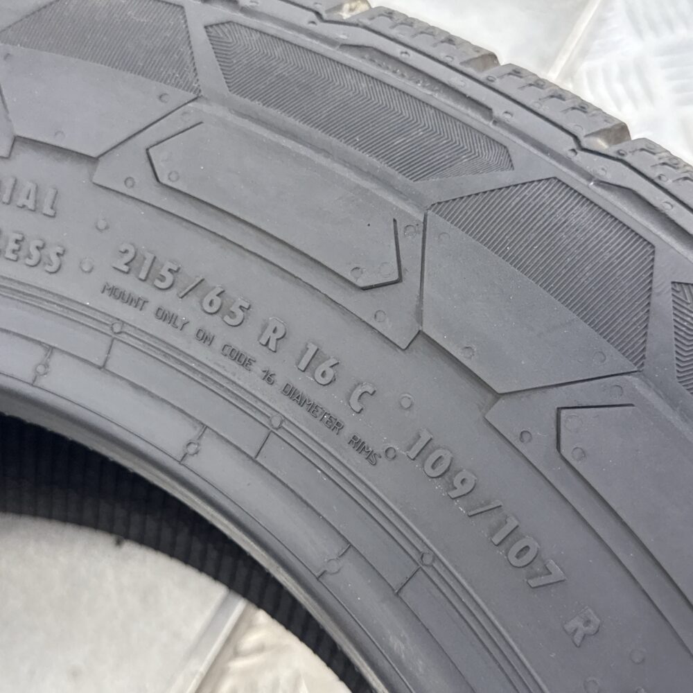 Gomma Usata 215 65 R16C 109/107R Continental VanContact Winter 95% Invernale | Gomme Usate | PrimaGomme.it Gomma usata 215 65 R16C Continental VanContact Winter - foto 3