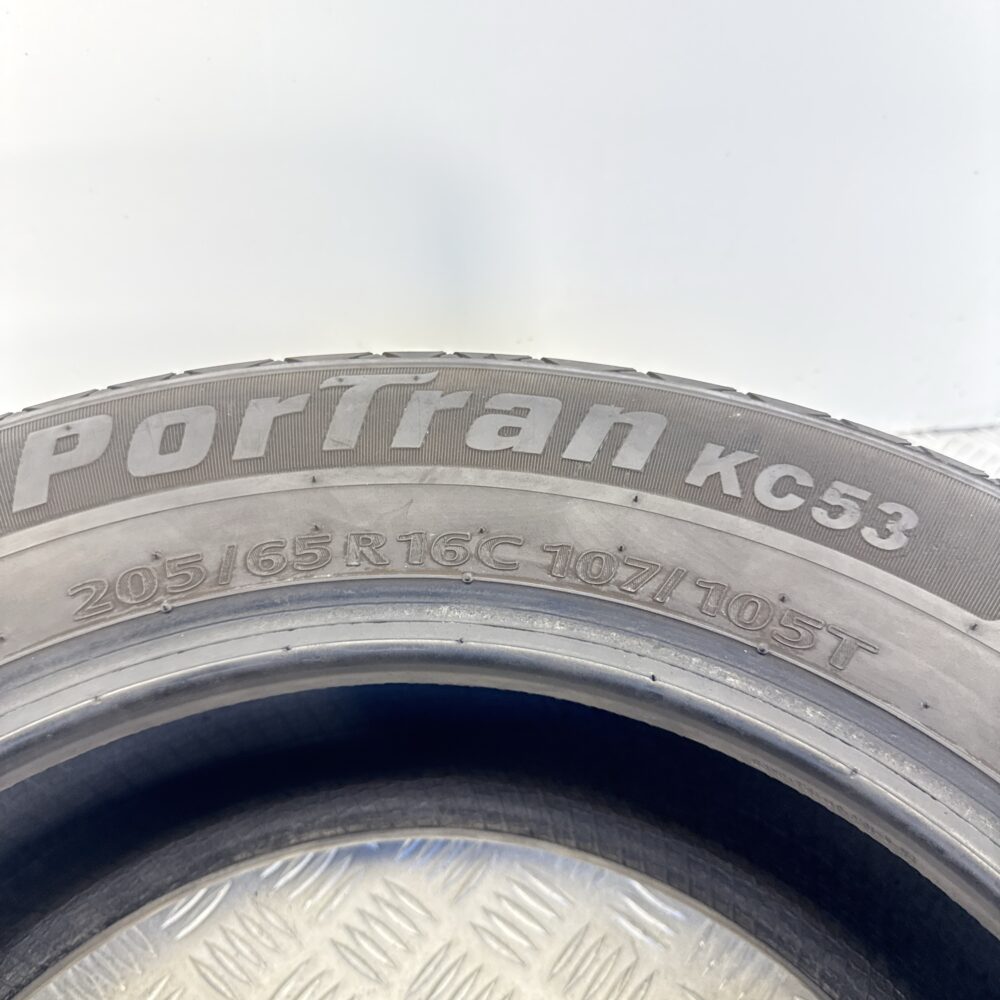 Gomme Usate 205 65 R16C 107/105T Kumho Portran KC53 80% Estive | Gomme Usate | PrimaGomme.it Gomme usate 205 65 R16C Kumho Portran KC53 - foto 2