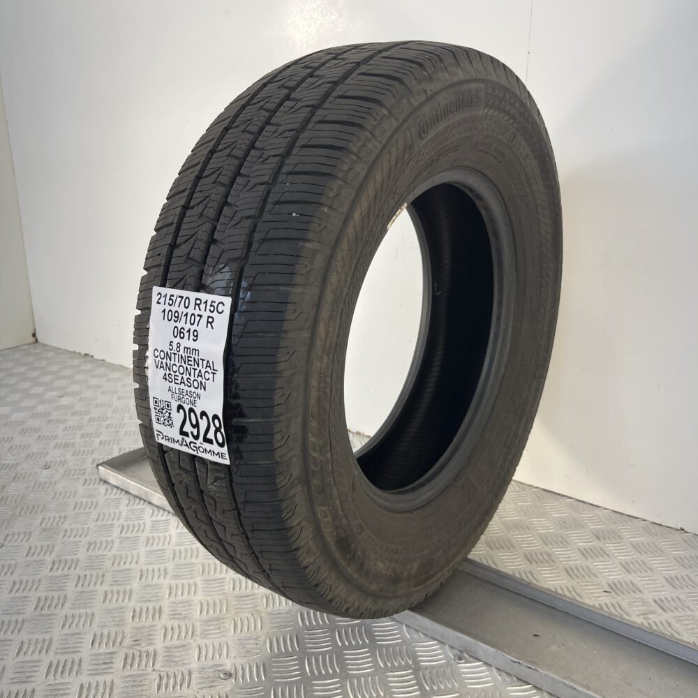 Gomma Usata 215 70 R15C 109/107R Continental VanContact 4Season 4 Stagioni | Gomme Usate | PrimaGomme.it Gomma usata 215 70 R15C Continental VanContact 4Season - foto 2