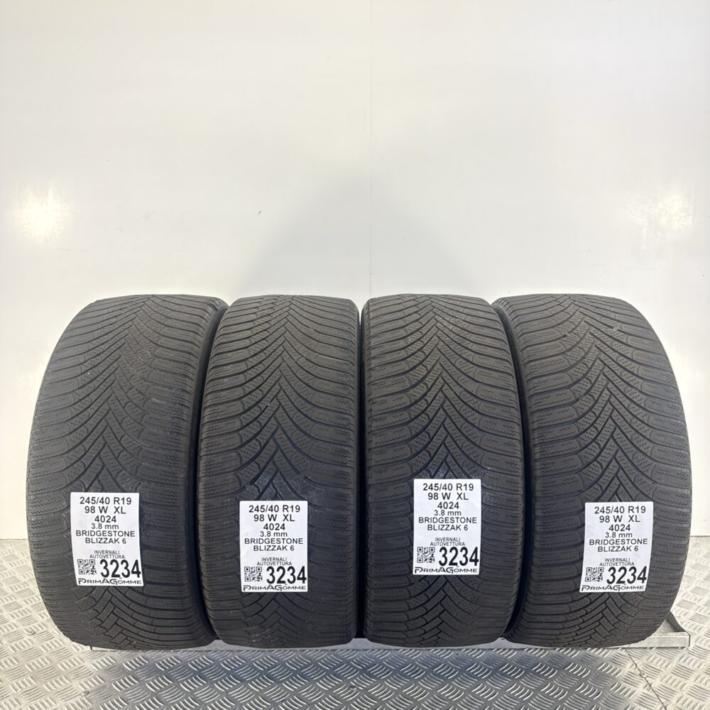 Gomme Usate 245 40 R19 XL 98W Bridgestone Blizzak 6 Invernali | Gomme Usate | PrimaGomme.it Gomme usate 245 40 R19 Bridgestone Blizzak 6 - foto 15