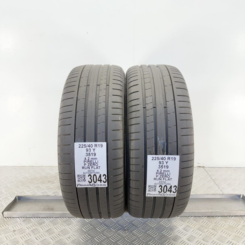 Gomme Usate 225 40 R19 93Y Pirelli P Zero RunFlat Estive | Gomme Usate | PrimaGomme.it Gomme usate 225 40 R19 Pirelli P Zero - foto 13