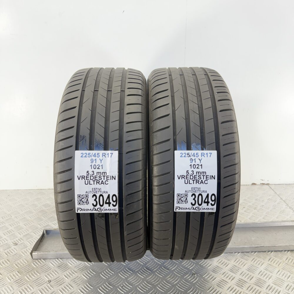 Gomme Usate 225 45 R17 91Y Vredestein Ultrac 76% Estive | Gomme Usate | PrimaGomme.it Gomme usate 225 45 R17 Vredestein Ultrac - foto 4