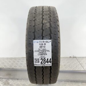Gomma Usata 215 70 R15C 109R Continental Vanco Camper 74% Estivo