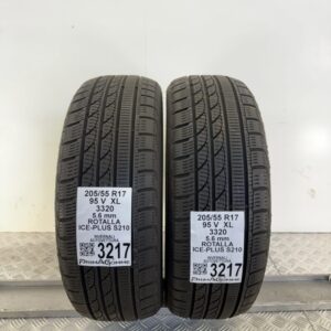 Gomme Usate 205 55 R17 XL 95V Rotalla Ice-Plus S210 80% Invernali