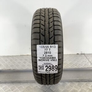 Gomma Usata 165 65 R13 77T Yokohama WDrive V903 98% Invernale