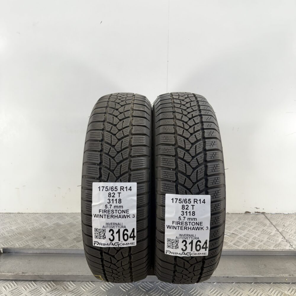 Gomme Usate 175 65 R14 82T FIRESTONE WINTERHAWK 3 81% Invernali | Gomme Usate | PrimaGomme.it Gomme usate 175 65 R14 FIRESTONE WINTERHAWK 3 - foto 10