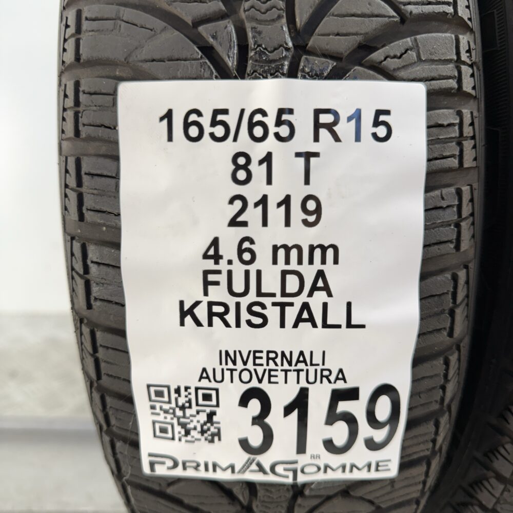 Gomme Usate 165 65 R15 81T FULDA KRISTALL Invernali | Gomme Usate | PrimaGomme.it Gomme usate 165 65 R15 FULDA KRISTALL - foto 10