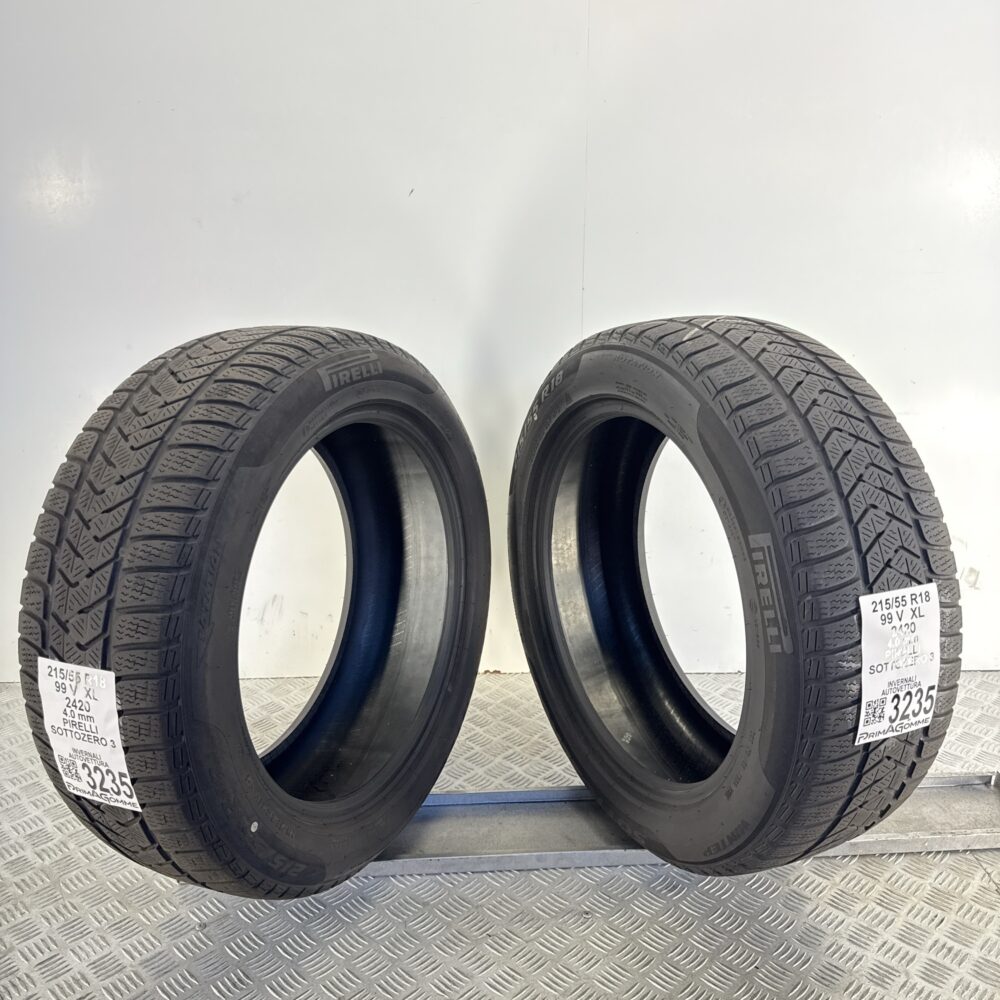 Gomme Usate 215 55 R18 XL 99V Pirelli Sottozero 3 Invernali | Gomme Usate | PrimaGomme.it Gomme usate 215 55 R18 Pirelli Sottozero 3 - foto 10