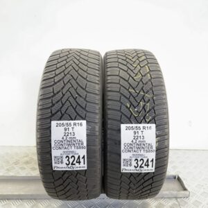 Gomme Usate 205 55 R16 91T Continental ContiWinterContact TS850 Invernali