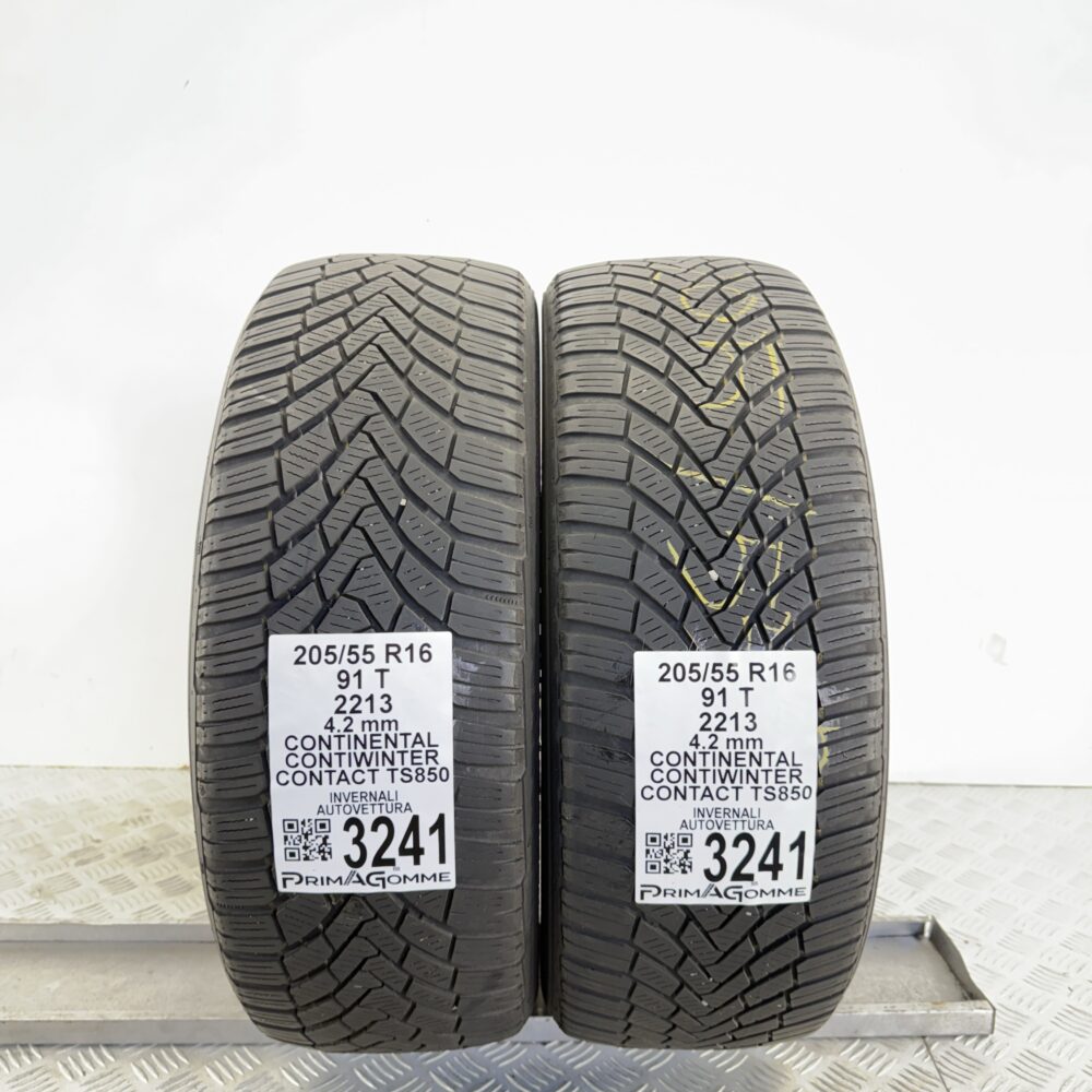 Gomme Usate 205 55 R16 91T Continental ContiWinterContact TS850 Invernali | Gomme Usate | PrimaGomme.it Gomme usate 205 55 R16 Continental ContiWinterContact TS850 - foto 11