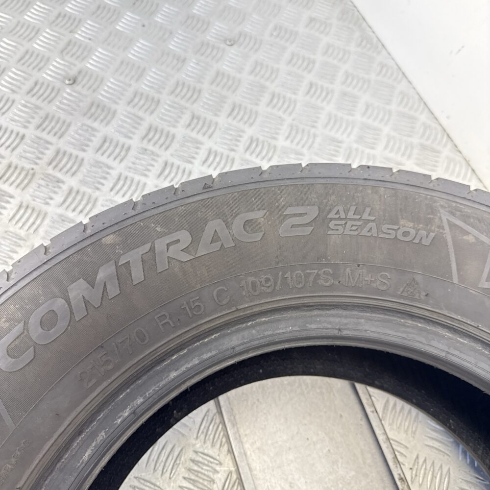 Gomma Usata 215 70 R15C 109/107S Vredestein Comtrac 2 78% 4 Stagioni | Gomme Usate | PrimaGomme.it Gomma usata 215 70 R15C Vredestein Comtrac 2 - foto 2