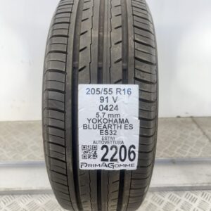Gomma Usata 205 55 R16 91V Yokohama Bluearth ES ES32 81% Estivo