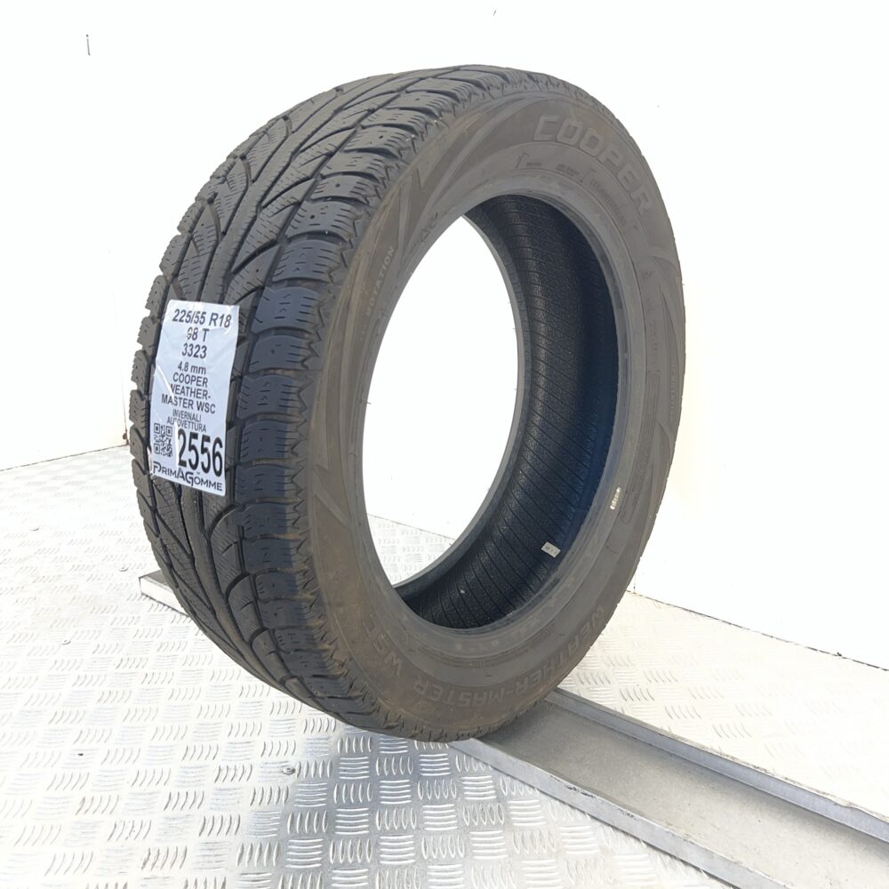 Gomma Usata 225 55 R18 98T Cooper Weather-Master WSC Invernale | Gomme Usate | PrimaGomme.it Gomma usata 225 55 R18 Cooper Weather-Master WSC - foto 2
